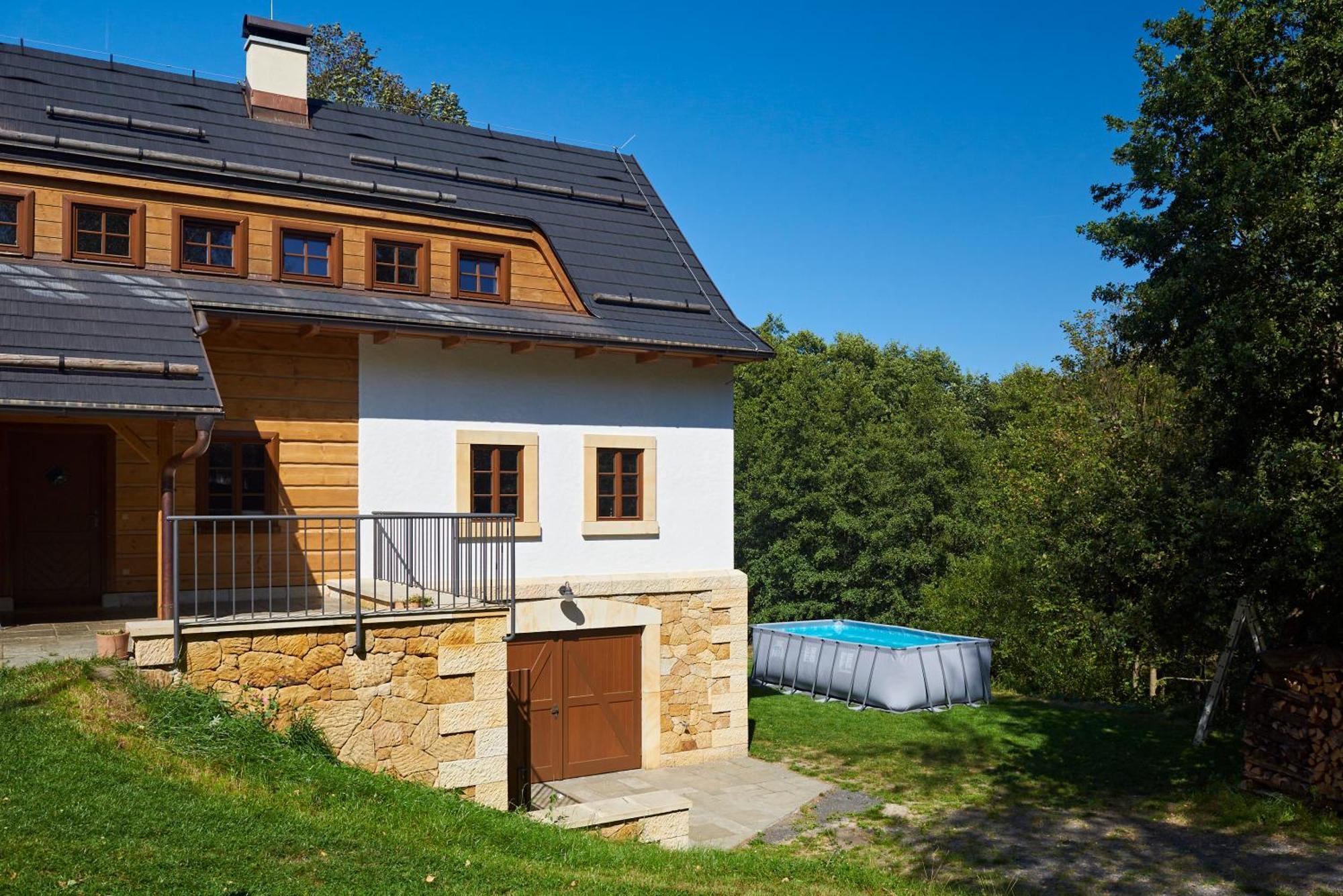 Na Jeleni Stezce Villa Chribska Luaran gambar